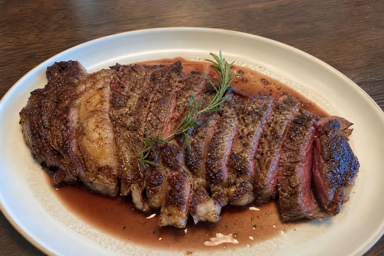 Pan-Seared Rib-Eye Steak